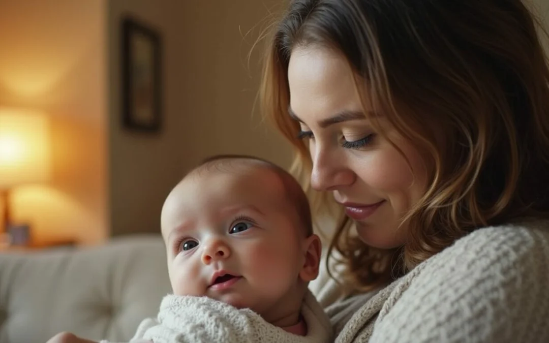 Schuppige Kopfhaut beim Baby