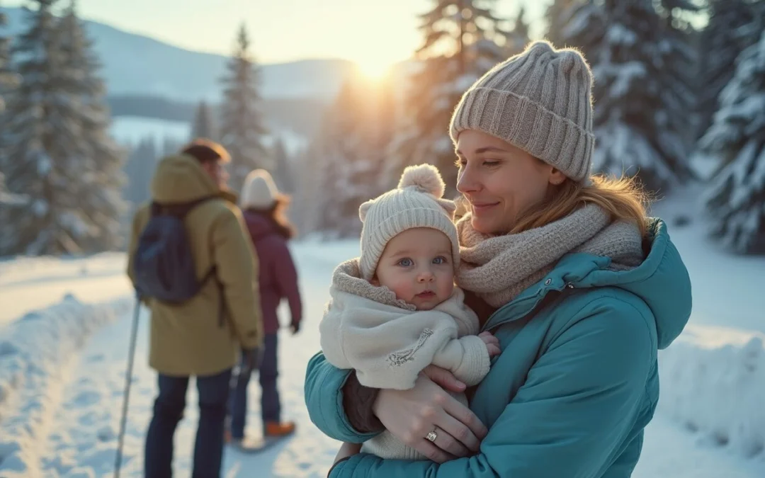 Die Packliste für den Skiurlaub mit Baby