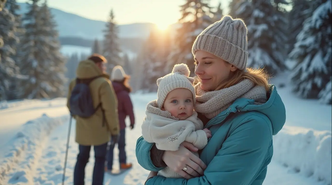 Die Packliste für den Skiurlaub mit Baby